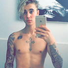 Justin Bieber topless